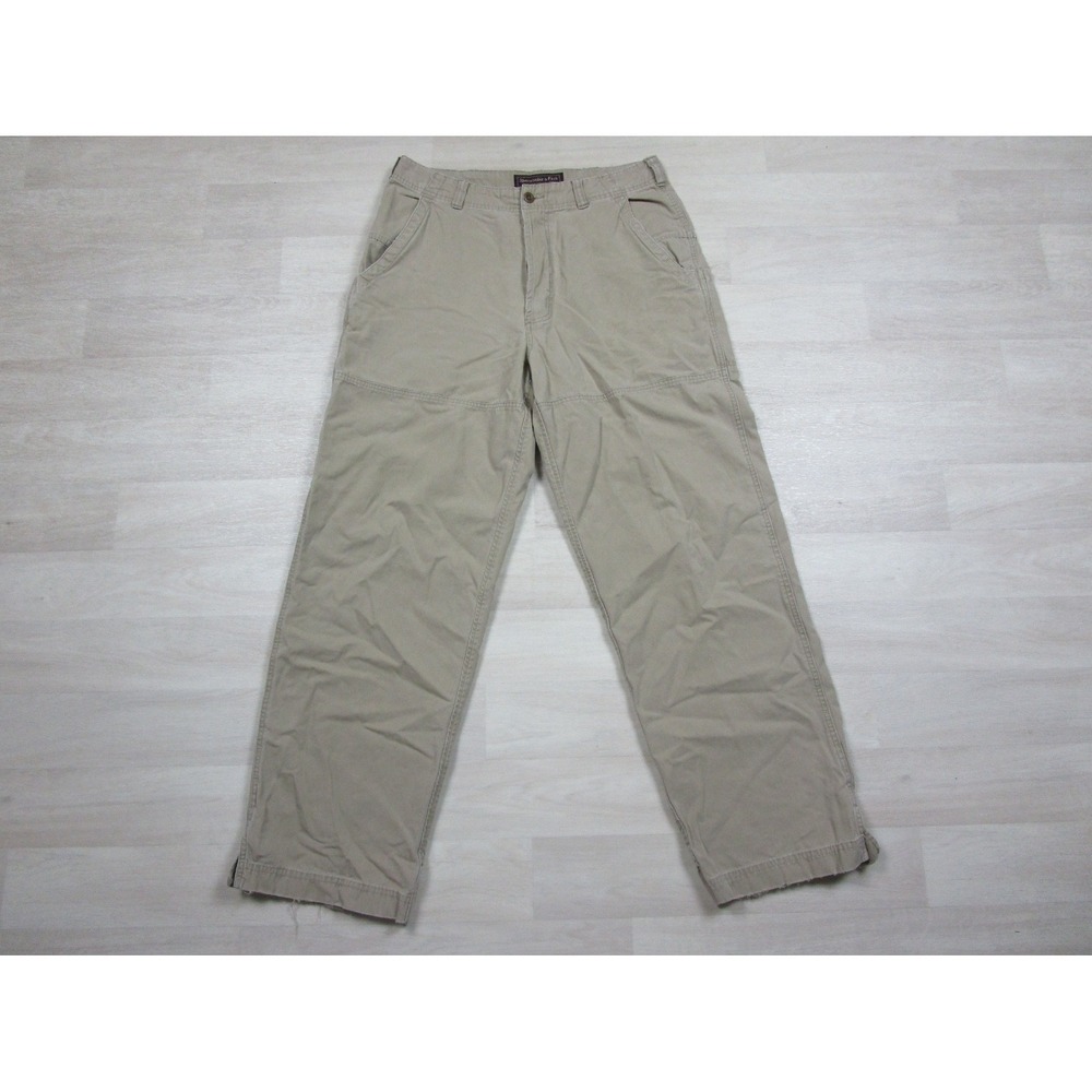 Vintage 90s Abercrombie Fitch Reliable Outdoor Goods Khaki Pants (32L) Baggy